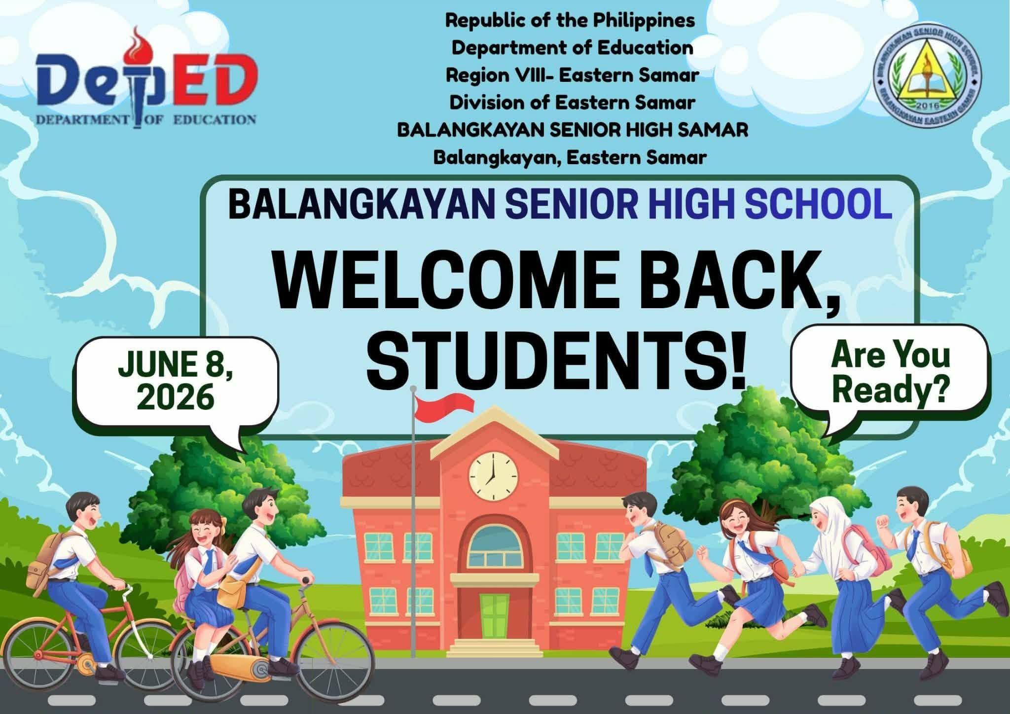 Brigada Eskwela 2026 Balangkayan SHS: Classrooms Ready